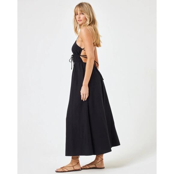 NWT - L*Space - Playa Vista Dress - Black - Size Medium - Picture 4 of 6